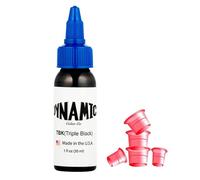 Inchiostro per tatuaggio dinamico Triple Black (flacone da 30 ml)
