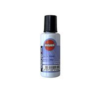 Inchiostro per Timbri Manuali a Tampone, Ricarica Cuscinetti Inchiostrati, Flacone da 30 ml, Colore Nero, Confezione da 12 Pezzi