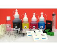 kit inchiostro 100 ml per ricarica cartucce 305 per stampante hp ENVY 6010e