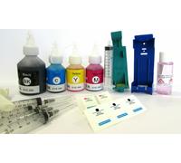 kit inchiostro 100 ml per ricarica cartucce 305 per stampante hp ENVY 6010e