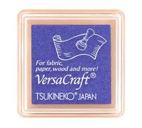 Inchiostro VERSACRAFT per tessuti colore blu Deep Periwinkle 33 x 33 mm. Cuscinetto