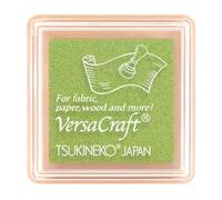 Inchiostro VERSACRAFT per tessuti colore verde Wasabi 33 x 33 mm. Cuscinetto
