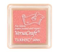 Inchiostro VERSACRAFT per tessuti rosa manmond 33 x 33 mm. Cuscinetto