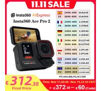 Inciba eu Stock】 Insta360 Ace Pro 2 8K Action Camera impermeabile Dual AI chip, 1/1.3 pollici sensor AcePro 2 nuovo