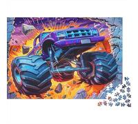Incidente camion mostro Puzzle 1000 Pezzi Adulti In Incastro Perfetto,Un Busta Di Puzzle A Rompicapo Per Enigma Ultra Difficile,Ideale Per Serata Giochi in Scatola,Il Miglior Regalo