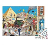 Incidente del viaggiatore del tempo Puzzle in Legno Impermeabile Puzzles Da 1000 Pezzi Per Adulti Impossibili Giochi Di Impegnativi