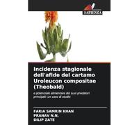 Incidenza stagionale dell'afide del cartamo Uroleucon compositae (Theobald): e potenziale alimentare dei suoi predatori principali: un caso di studio