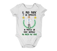 Incidiamo Body neonato PERSONALIZZABILE Farmacista Papà Nonno Zio Padrino body neonato divertenti