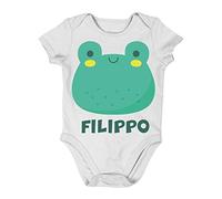 Incidiamo Body neonato Personalizzato con nome ranocchio - idea regalo