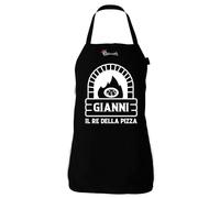 Incidiamo Grembiule Cucina Divertenti Personalizzabile Il Re della Pizza Regalo Humor Chef Cuoco Griller Barbecue Pizza griglia
