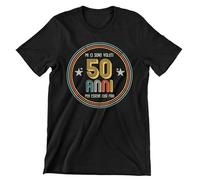 Incidiamo Maglietta Regalo Compleanno 50 Anni T-Shirt Mi Ci Sono Voluti per Essere così Figo Divertente Manica Corta Taglia M