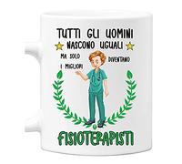 Incidiamo Tazza Fisioterapista divertente Mestieri Tutti gli uomini nascono uguali, ma solo i migliori diventano fisioterapisti tazza mug divertente mestieri