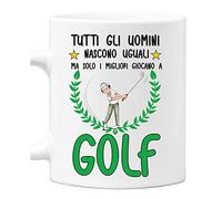Incidiamo Tazza Golf Divertente Mestieri Sport Hobby Tutti Gli Uomini Nascono Uguali, ma Solo i Migliori giocano a golf Tazza Mug divertenti