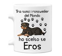 Incidiamo Tazza Rottweiler PERSONALIZZABILE Ho scelto te PERSONALIZZA CON IL NOME DEL TUO CANE