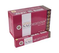 INCIENSO GOLDEN NAG MEDITACION 15 GR