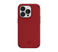 Incipio Duo for MagSafe - Custodia per iPhone 14 Pro, 3,7 m, protezione contro le cadute, colore: Rosso scarlatto/Nero (IPH-2037-SCRB)