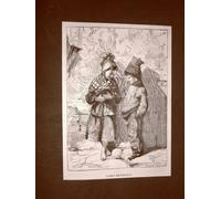 Incisione del 1866 L'amico dei fanciulli Autore da identificare (Doré?)