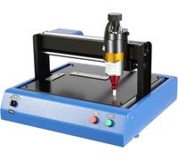 Incisore per metalli a micropunti da 400 W e 50 mm - Strumento di marcatura da tavolo 200x150 mm con unità flash USB per targhette