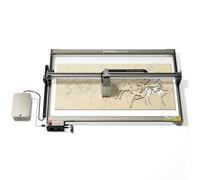 Incisore S40 max 40W con doppia pompa Air Assist Nuova guida lineare dell'asse X Scheda madre a 32 bit Area di lavoro 850 * 400 mm Design per la protezione degli occhi Macchina