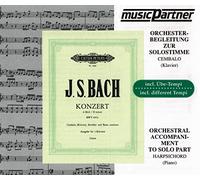 Incl.Übe-Tempi - Cembalokonzert d-Moll [Import]