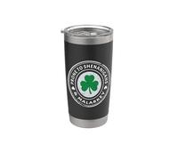 inclini a imbrogli e malarkey irlandese trifoglio irlandese Bicchiere termico in acciaio inox doppia parete