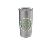 inclini a imbrogli e malarkey irlandese trifoglio irlandese Bicchiere termico in acciaio inox doppia parete