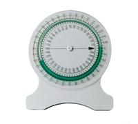 Inclinometro a bolle per test spinali, strumento di misurazione accurata delle articolazioni per pratiche di fisioterapia (verde)