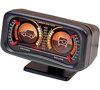 Inclinometro auto, fuoristrada, camper, panda, Suv,4x4, Retroilluminato Nero 12V 16112