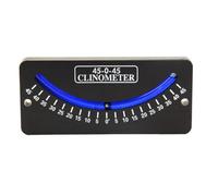 Inclinometro da sentiero per barche e barche a vela, livello angolare marino portatile con display ad alta risoluzione, costruzione ABS, misuratore di pendenza compatto per yacht, pescherecci e navi