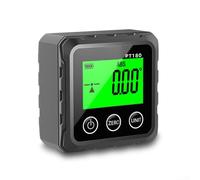 Inclinometro digitale con base magnetica e retroilluminazione LCD per misurare il passo, il rollo e l'inclinazione nelle attività tecniche