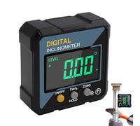 Inclinometro digitale - Indicatore elettronico inclinometro | Strumento con display a LED per officina HVAC saldatura sanitaria carpentiere allineamento fai da te