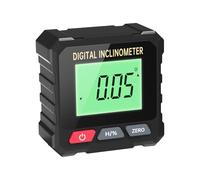 Inclinometro Digitale | Livella Magnetica a 4 Lati con Retroilluminazione | Strumento Misuratore Di Angoli - per Lavorazione del Legno Golf Ristrutturazione Casa Installazione Porte Installazione Fine