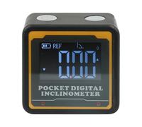 Inclinometro digitale - Livello elettronico professionale ad alta precisione con display LCD, misurazione degli angoli | Strumento intelligente per lavorazione del legno, costruzione, meccanica