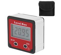 Inclinometro digitale Mini misuratore di livello angolare Goniometro, con grande schermo LCD retroilluminato per carpenteria Architettura Saldatura Produzione Allineamento