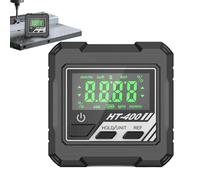 Inclinometro digitale | Strumento di misurazione LCD | 4 x 90 gradi Range Cube Inclinometro - per macchine edili troncatrice perno tavolo auto