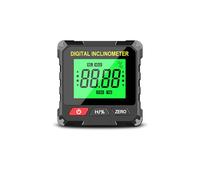 Inclinometro magnetico digitale con sensori ad alta precisione ricaricabile ABS Design per ingegneri progetti fai da te Angles Gauge