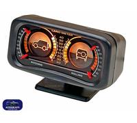 Inclinometro per auto fuoristrada 4x4 Panda retroilluminato volt pendenza
