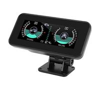 Inclinometro per Auto, Misuratore di Pendenza Dell'angolo del Passo HUD Digitale Universale Ad Alta Risoluzione Indicatore di Inclinazione del Livello Automobilistico Indicatore del Clinometro della B