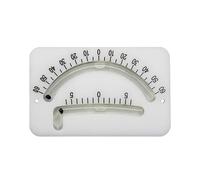 Inclinometro Pescherecci Marine Wide Angles Tilt Accessori di misurazione per navigatori Hobbisti Letture accurate Barche Angles Dispositivo di misurazione