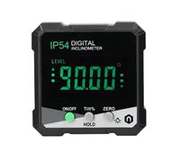 Inclinometro portatile IP54 con protrattore LCD retroilluminato magnetismo unilaterale mantenimento dati modalità di misurazione assoluta e relativa multifunzionale