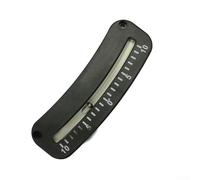 Inclinometro portatile per imbarcazioni a vela per barche a vela, yacht, barche, con scala chiara e struttura in ABS durevole