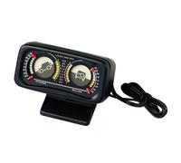 Inclinometroilluminato 12V Compatibile auto e fuoristrada