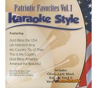 Includes CD&G Lyric Sheet - Patriotic Favorites Vol. 1 Karaoke Style (UK Import)
