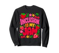 Inclusion Is My Jam Groovy Special Education Sped Teacher Felpa