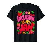 Inclusion Is My Jam Groovy Special Education Sped Teacher Maglietta