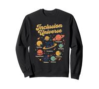 Inclusion Universe Planet Space Awareness Graphic Felpa