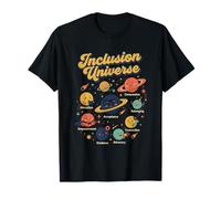 Inclusion Universe Planet Space Awareness Graphic Maglietta