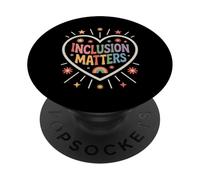 Inclusione Questioni Educazione Speciale Speranza Diversità Insegnante PopSockets PopGrip Adesivo