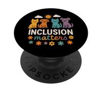 Inclusione Questioni Educazione Speciale Speranza Diversità Insegnante PopSockets PopGrip Adesivo