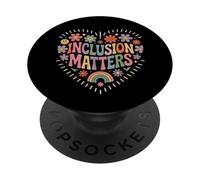 Inclusione Questioni Educazione Speciale Speranza Diversità Insegnante PopSockets PopGrip Adesivo